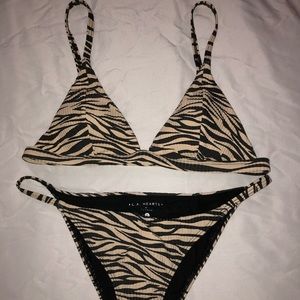 Animal print bikini (not taking offers)